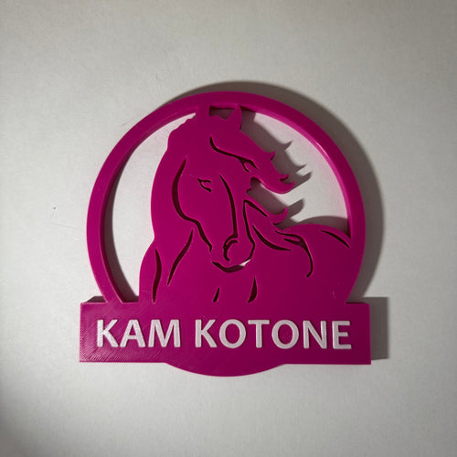 Personalizovaná menovka s motívom