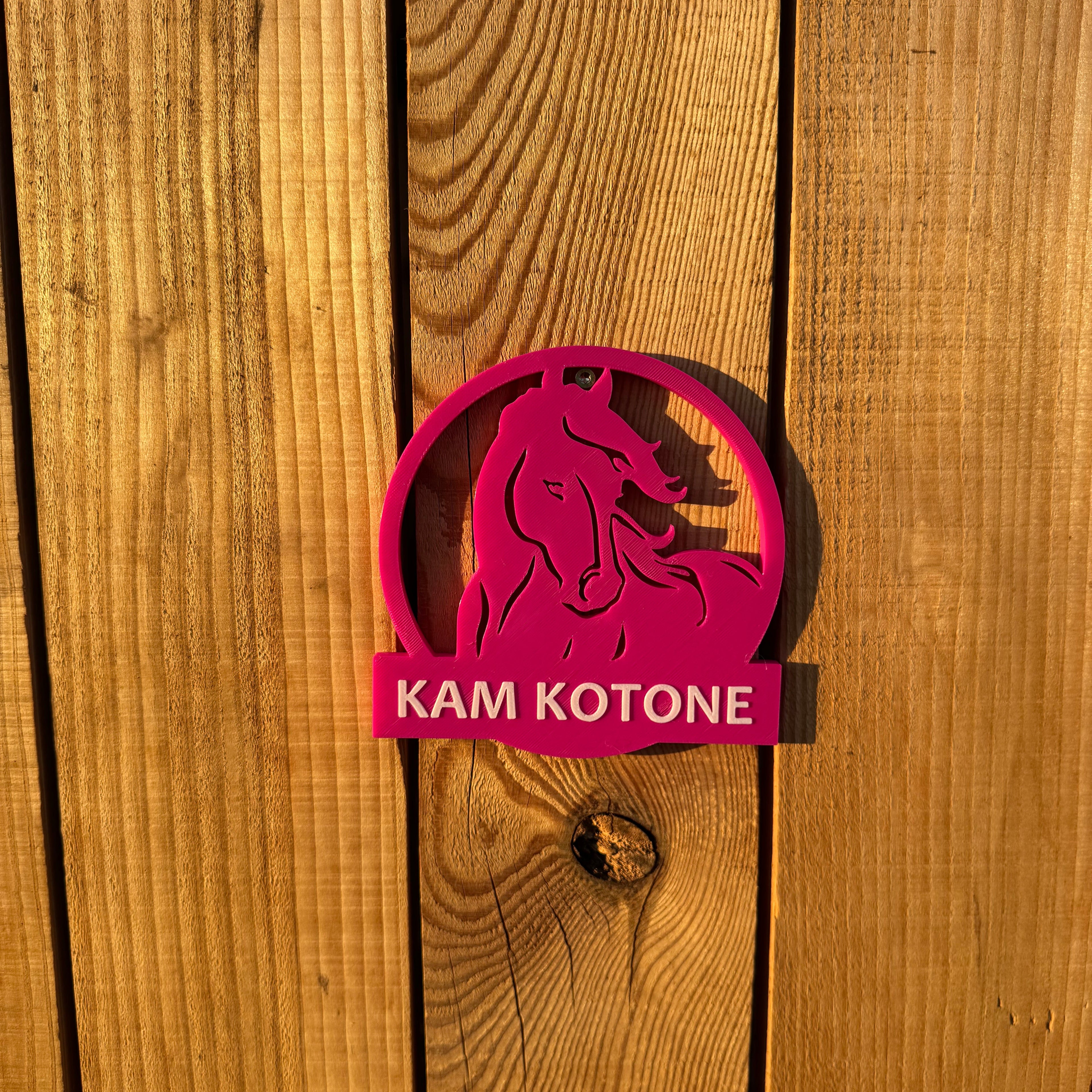 Personalizovaná menovka s motívom
